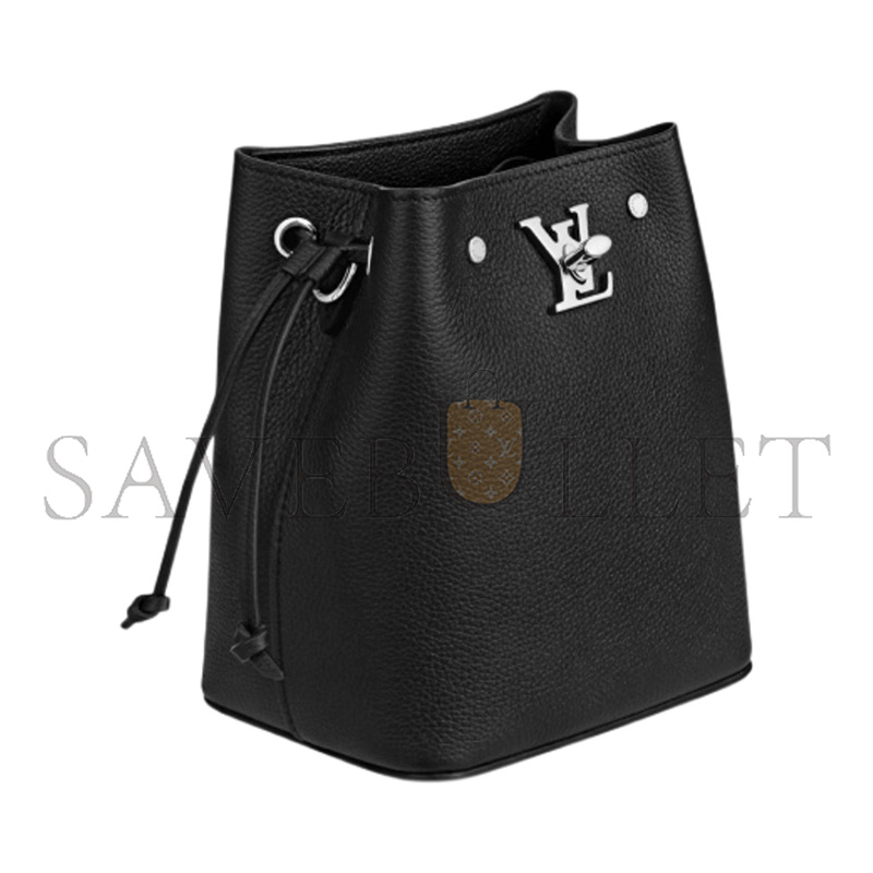 LOUIS VUITTON NANO LOCKME BUCKET BLACK M68709 (16*13.5*10cm)